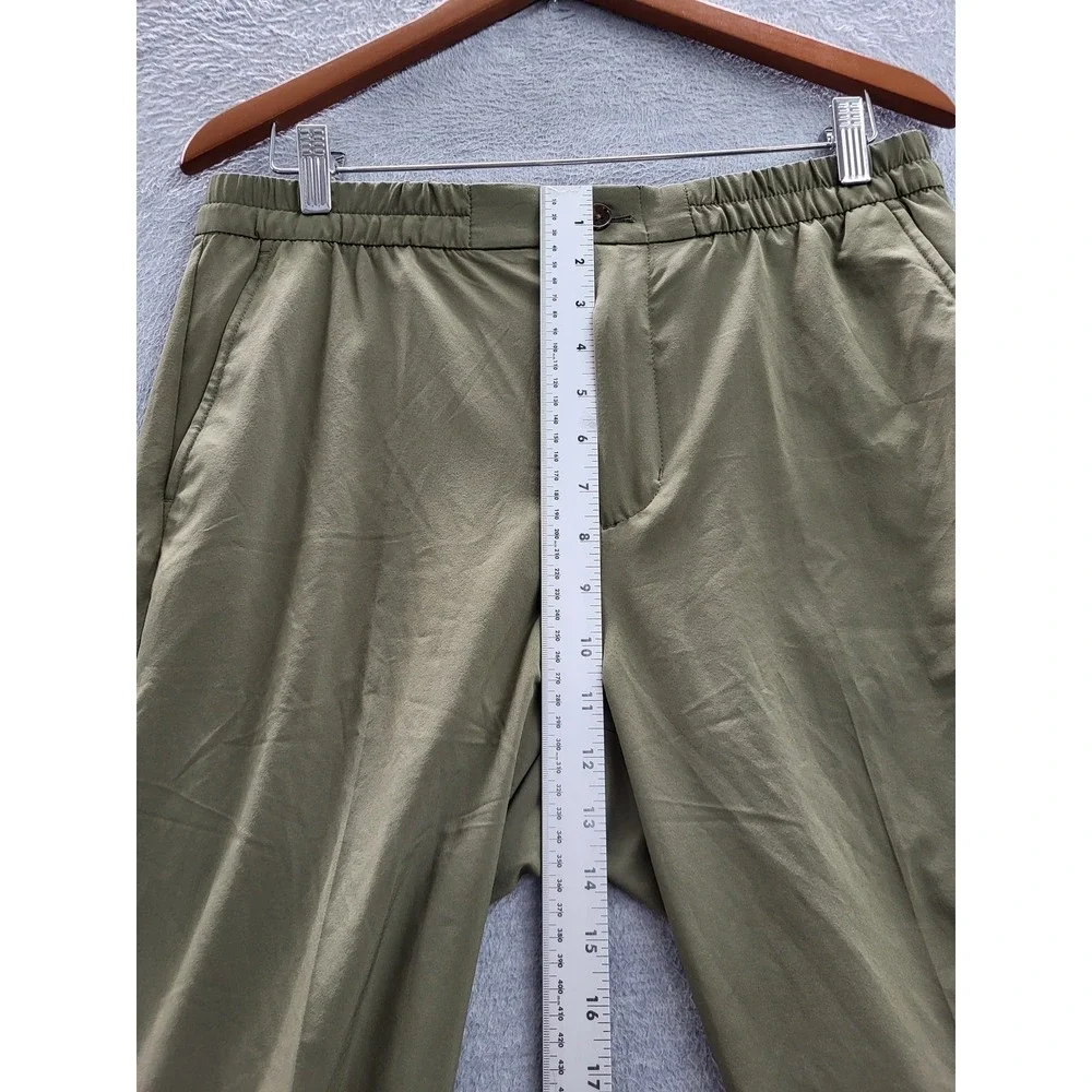 Banana Republic Men Activewear‎ Pants M Olive Green Jogger AIRSTRETCH NWT